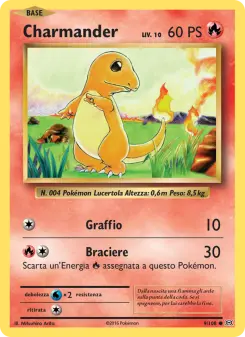 Charmander, Evoluzioni Nº 9 Normal