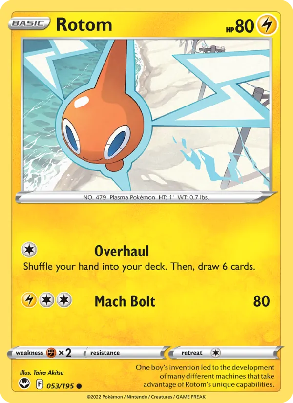 Rotom, Silver Tempest Nº 053