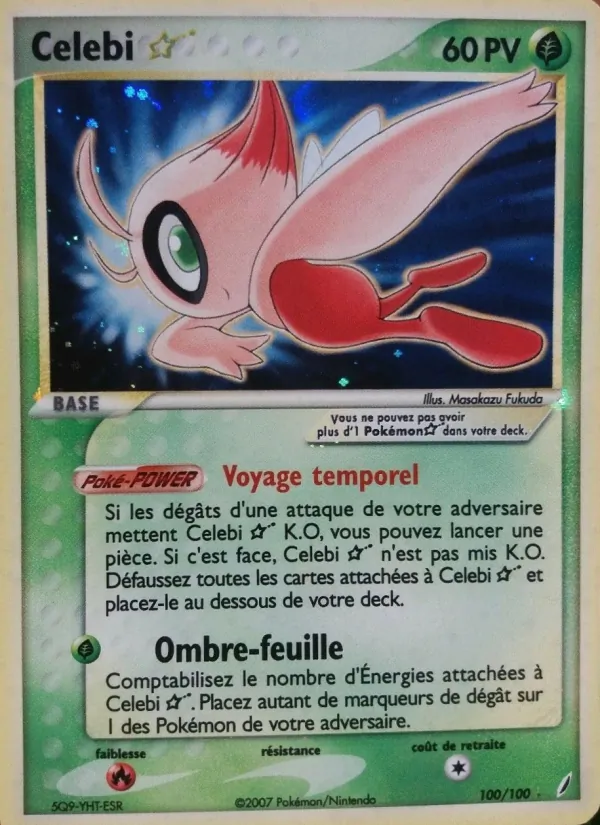 Celebi ☆, EX Gardiens de Cristal No. 100