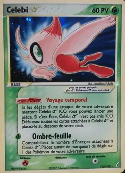 Celebi ☆, EX Gardiens de Cristal No. 100 Holo