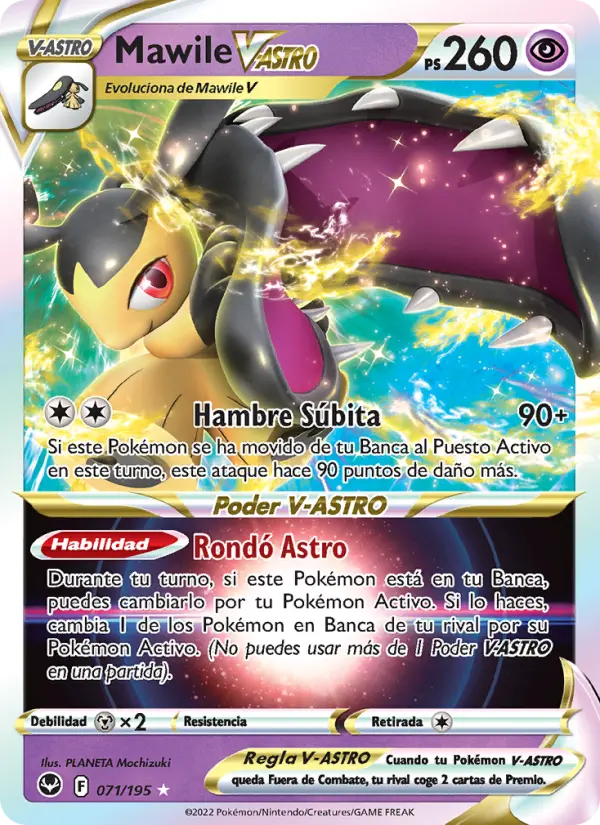 Mawile V-ASTRO, Tempestad Plateada No. 071
