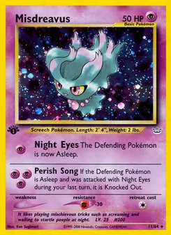 Misdreavus, Neo Revelation Nº 11 Holo