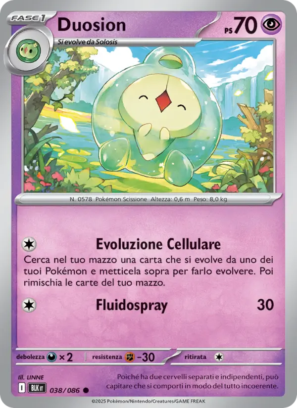 Duosion, Luce Nera No. 038