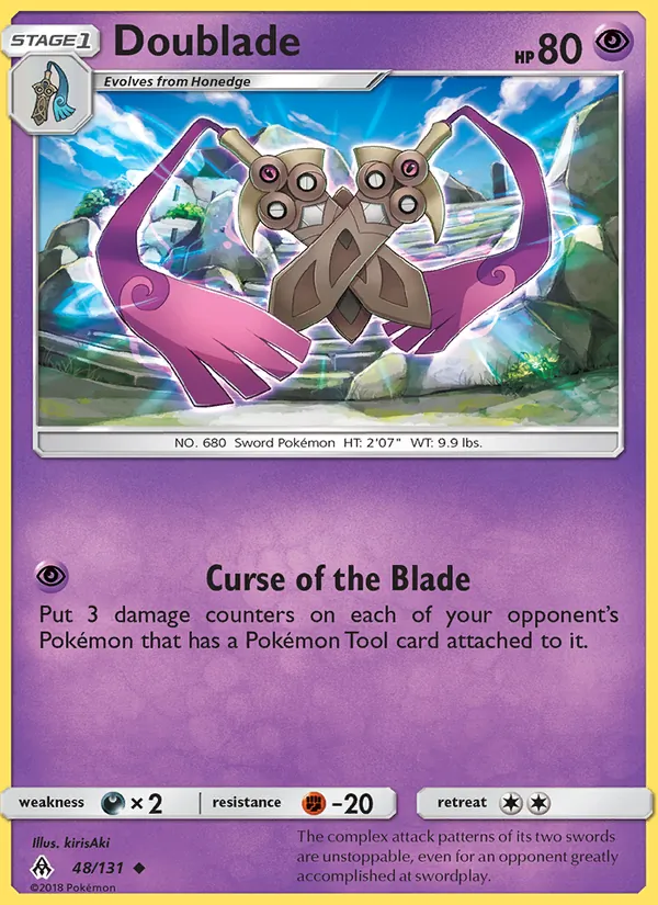 Doublade, Forbidden Light No. 48