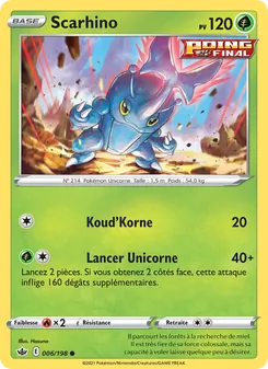 Scarhino, Règne de Glace Nº 6 Normal