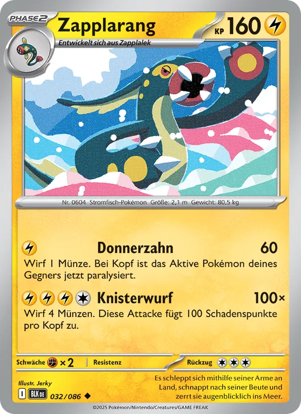 Zapplarang, Schwarze Blitze Nº 032