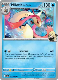 Milotic de Cintia, Rivales Predestinados No. 053 Normal