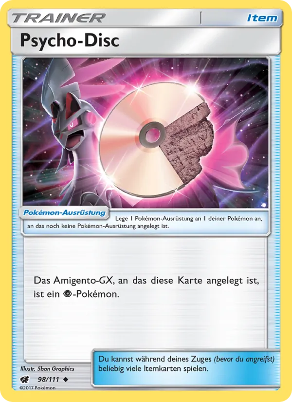 Psycho-Disc, Aufziehen der Sturmröte No. 98