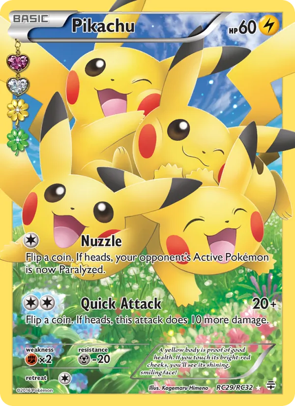 Pikachu, Generations Nº RC29