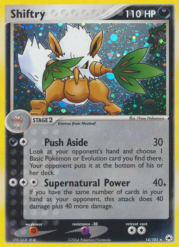 Shiftry, Hidden Legends No. 14