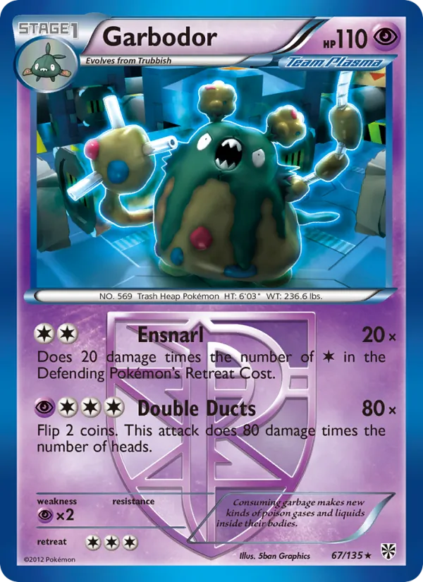 Garbodor, Plasma Storm No. 67
