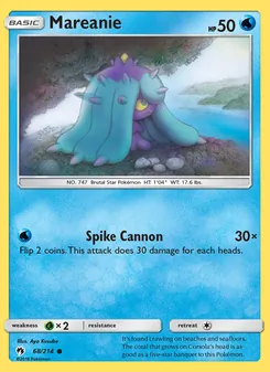 Mareanie, Lost Thunder No. 68 Normal