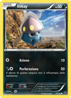 Inkay, XY No. 75 Normal