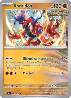 Koraidon, Scintille Folgoranti Nº 116 Normal