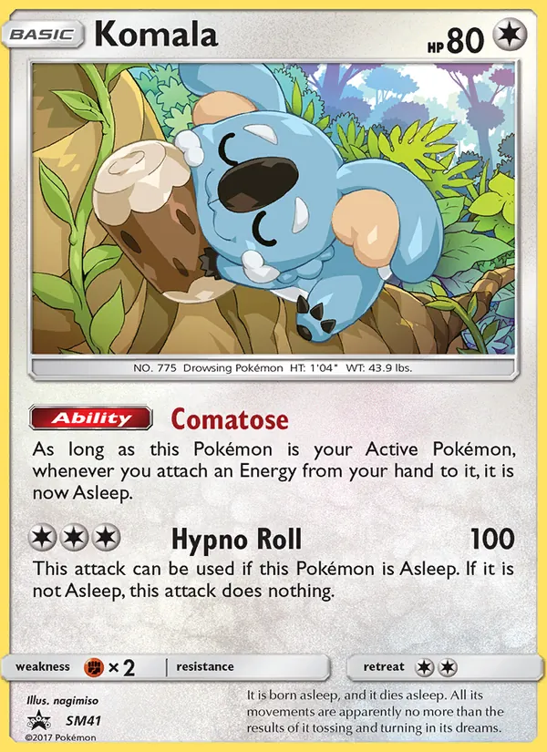 Komala, SM Black Star Promos No. SM41