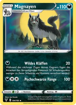 Magnayen, Farbenschock No. 104 Normal