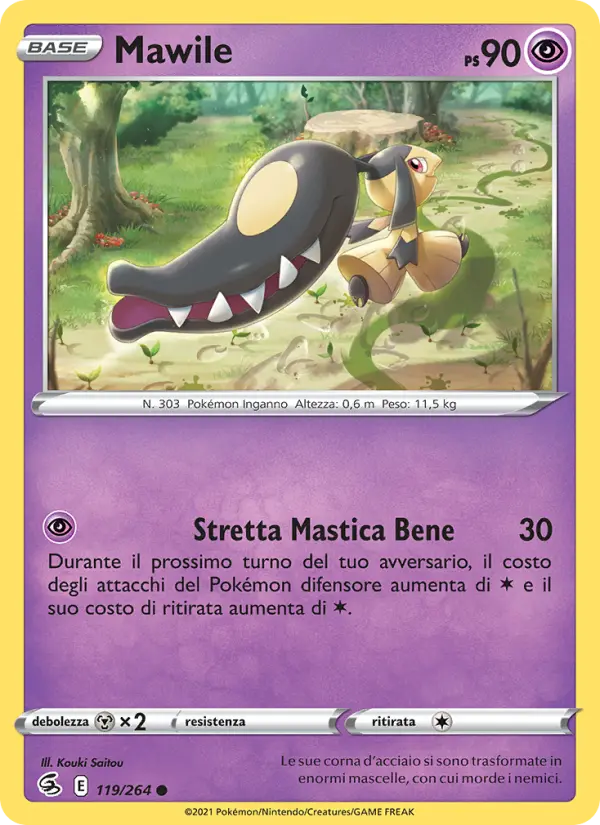 Mawile, Colpo Fusione Nº 119