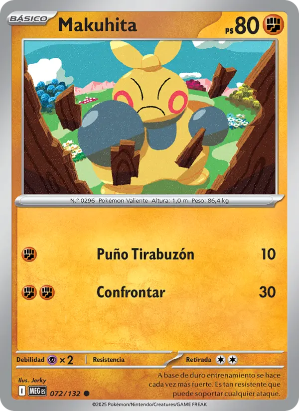 Makuhita, Megaevolución No. 072