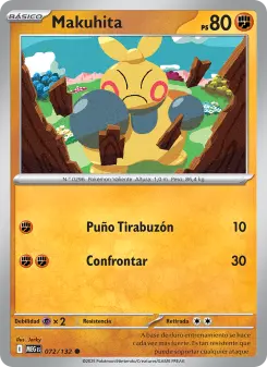 Makuhita, Megaevolución Nº 072 Normal