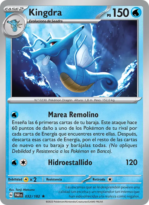 Kingdra, Brecha Paradójica No. 032