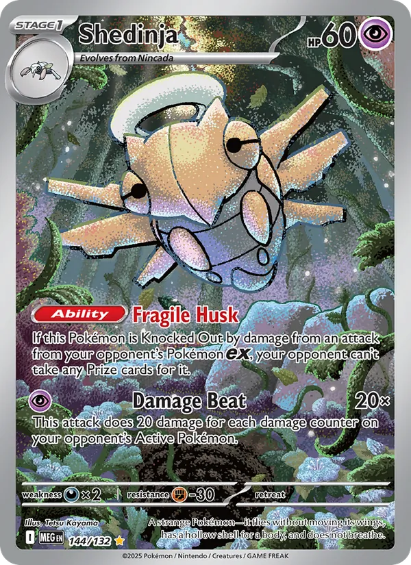 Shedinja, Mega Evolution Nº 144