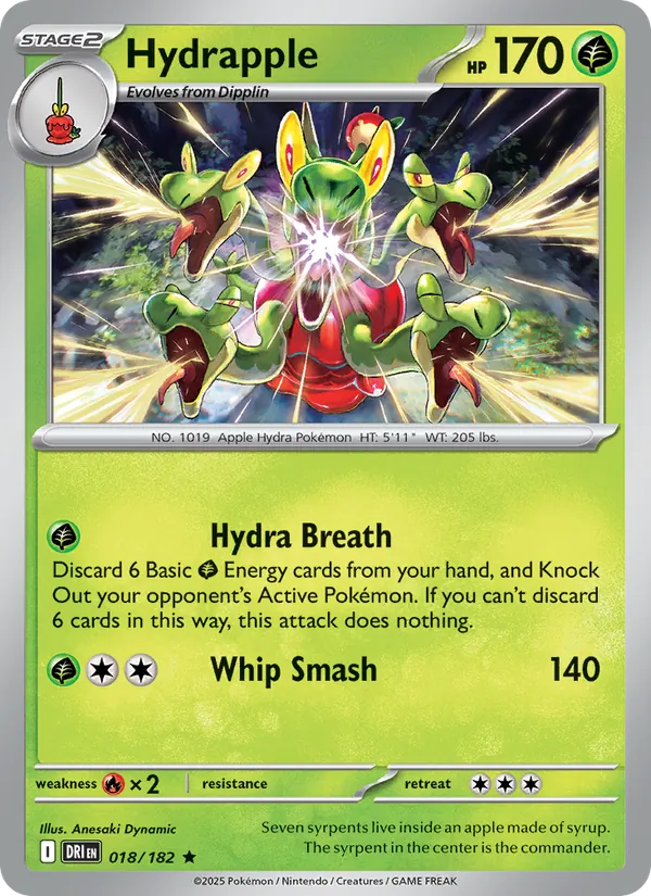 Hydrapple, Destined Rivals No. 018