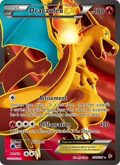 Dracaufeu EX, Étincelles No. 100 Normal