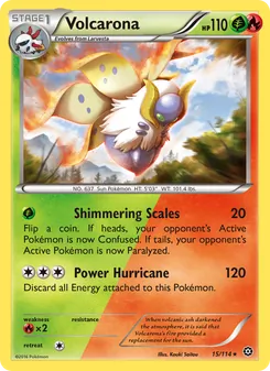 Volcarona, Steam Siege No. 15 Normal