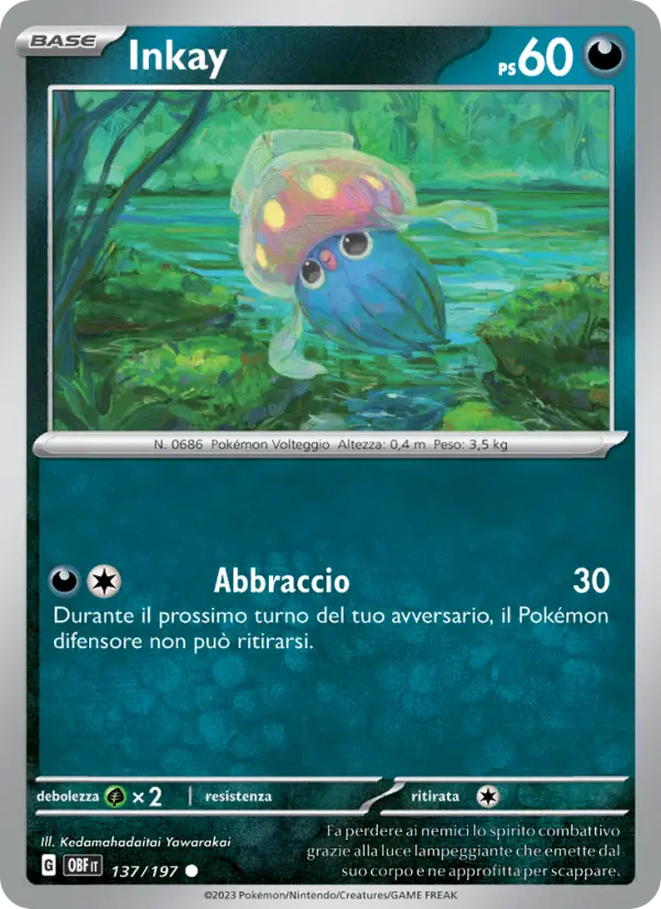 Inkay, Ossidiana Infuocata No. 137