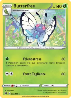Butterfree, Fragore Ribelle No. 3 Normal