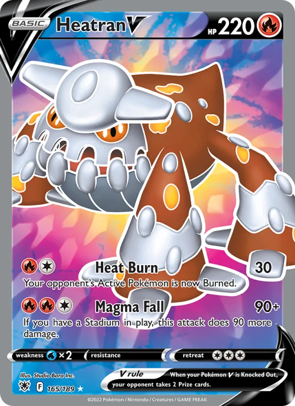 Heatran V, Astral Radiance No. 165