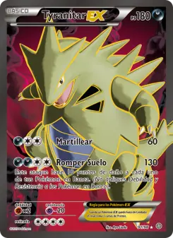 Tyranitar EX, Antiguos Orígenes No. 91 Normal