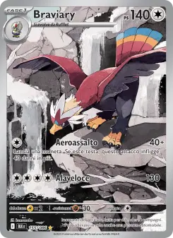Braviary, Luce Nera No. 155 Holo