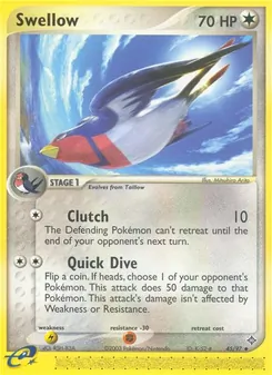 Swellow, Dragon Nº 45 Normal