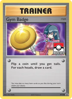 Gym Badge, XY Black Star Promos No. XY208 Normal