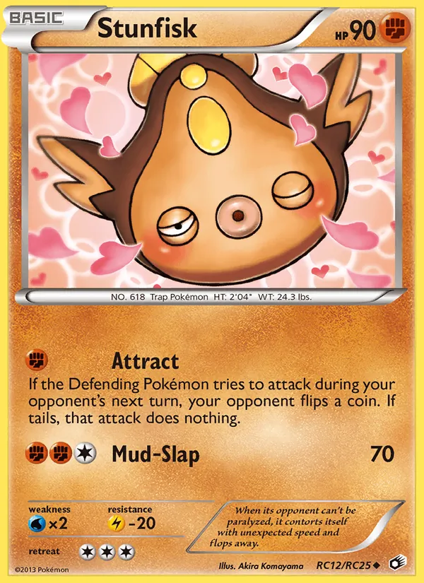 Stunfisk, Legendary Treasures No. RC12