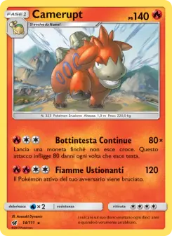 Camerupt, Invasione Scarlatta No. 14 Normal
