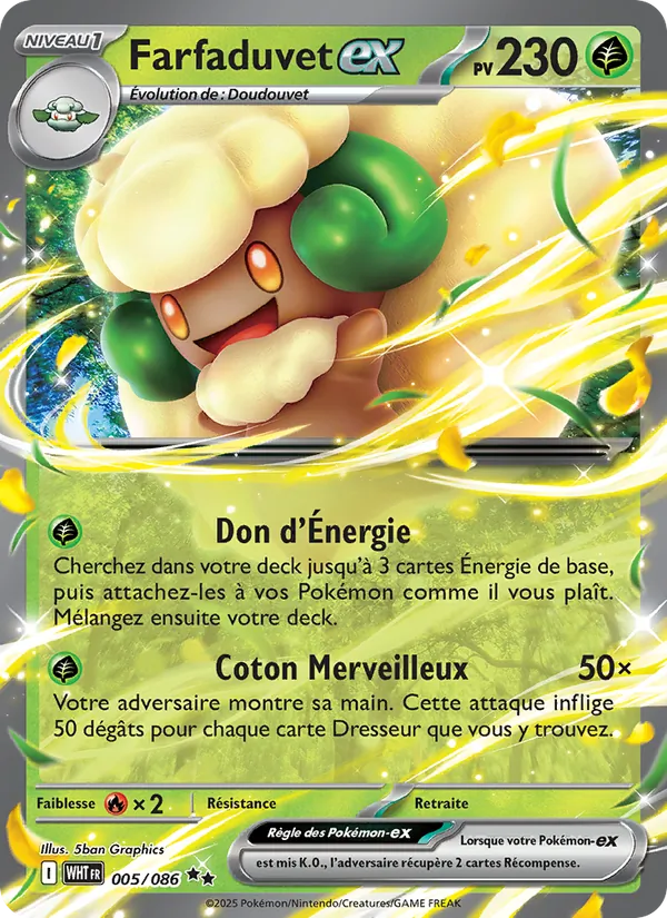 Farfaduvet-ex, Flamme Blanche Nº 005