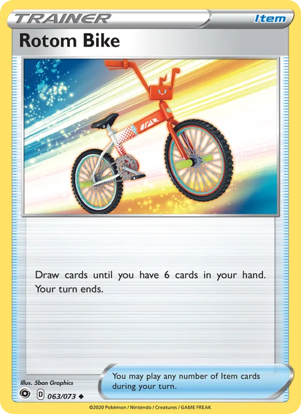 Rotom Bike, Champion's Path No. 63