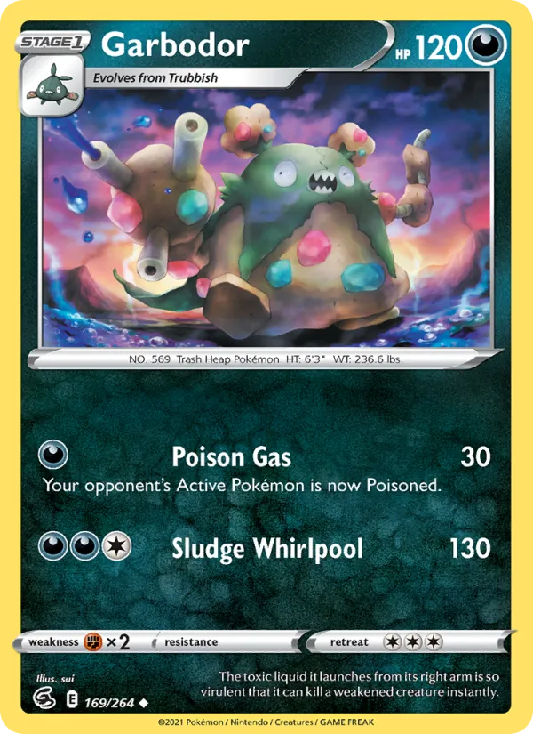 Garbodor, Fusion Strike No. 169