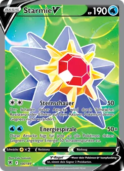 Starmie V, Astralglanz Nº 166 Holo