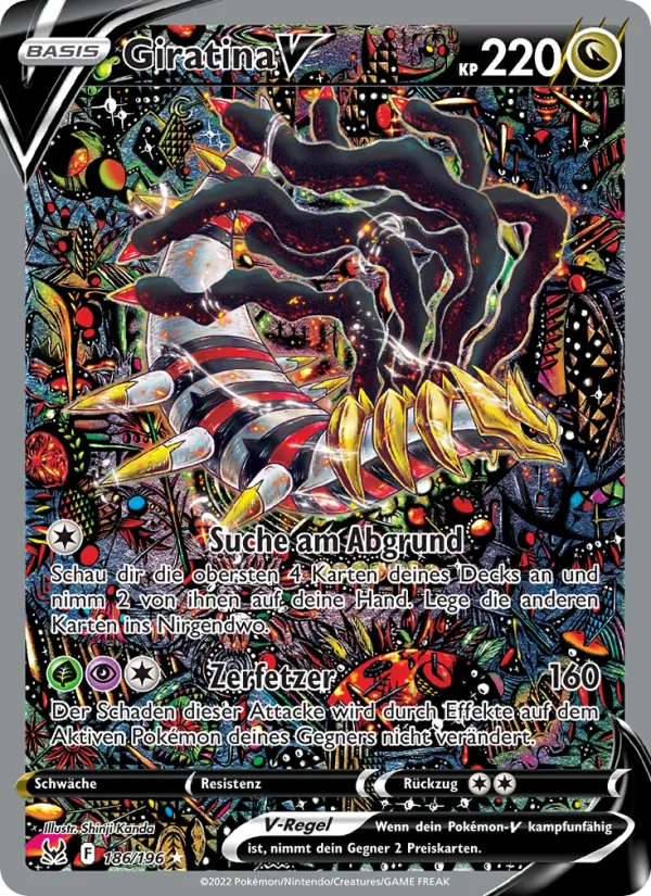 Giratina V, Verlorener Ursprung No. 186