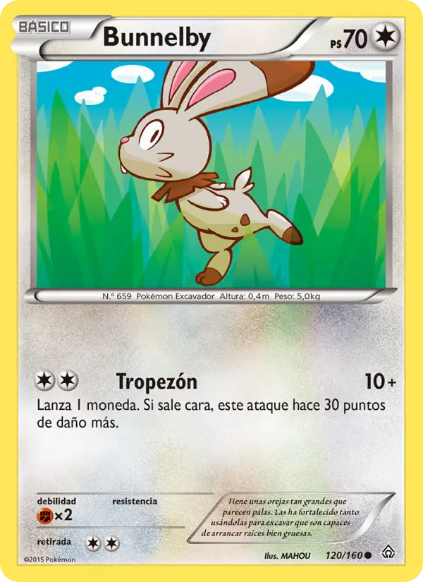 Bunnelby, Duelos Primigenios No. 120