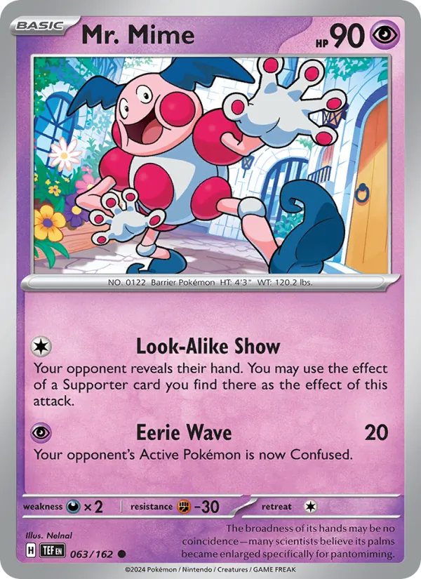 Mr. Mime, Temporal Forces Nº 063
