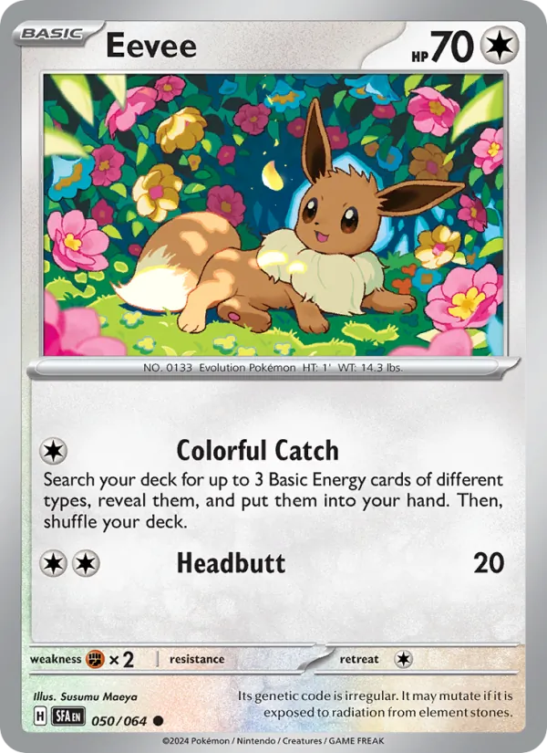 Eevee, Shrouded Fable No. 050