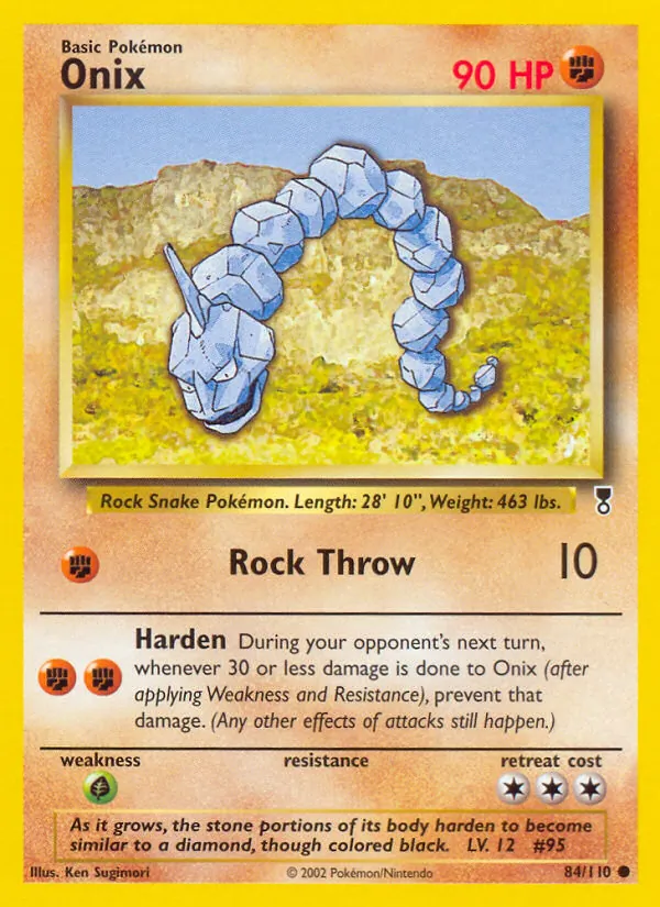 Onix, Legendary Collection No. 84