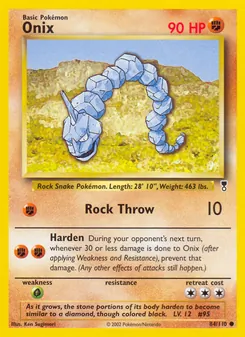Onix, Legendary Collection Nº 84 Normal