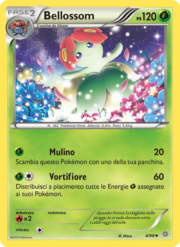 Bellossom, Antiche Origini Nº 4