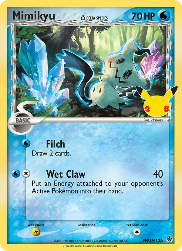 Mimikyu, SWSH Black Star Promos Nº SWSH136