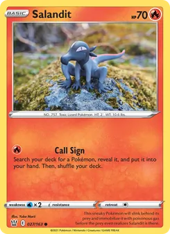 Salandit, Battle Styles No. 27 Normal